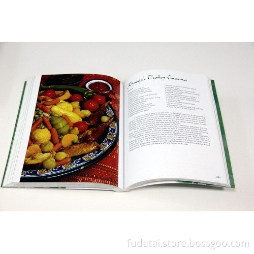 FDT Customized Printing Recipe book